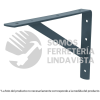44675 MER-20G MENSULA DE ACERO REFORZADA GRIS 13 X 20" FIERO