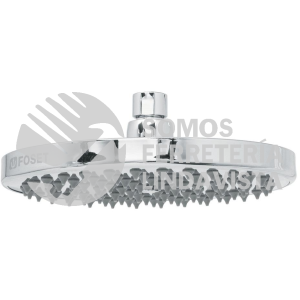 49583 R-208S REGADERA CROMO 8" PLATO REDONDO SIN BRAZO FOSET ELEMENT