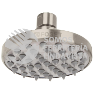 45581 R-204SN REGADERA SATIN 4" PLATO REDONDO SIN BRAZO FOSET ELEMENT