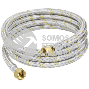49517 FGA-20X MANGUERA PARA GAS ACERO INOX 3/8" X 3/8" 200 CM FOSET