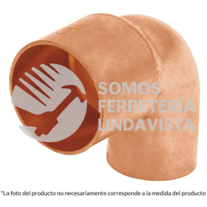 49722 CC-522 CODO 90 GRADOS REDUCCION DE COBRE DE 1" X 1/2" FOSET