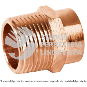 49655 CC-613 CONECTOR DE COBRE ROSCA EXTERIOR 1" FOSET