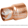 49750 CC-292 COPLE REDUCCION CAMPANA COBRE 1" X 1/2" FOSET