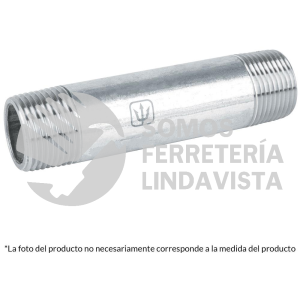 47532 CG-417 NIPLE DE ACERO GALVANIZADO 1" X 3" FOSET