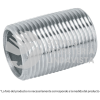 47538 CG-473 NIPLE DE ACERO GALVANIZADO 1" CUERDA CORRIDA FOSET