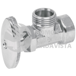 49104 ANG-03BL LLAVE ANGULAR 1/2" X 1/2" COMPRESION TIPO BARRILITO BLISTER FOSET