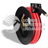 CAM-1 CARRETE DE ACERO CON MANGUERA 1/2" SISTEMA RETRACTIL 15 METROS MIKELS