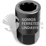 EC-D13 DADO EXTRACTOR DE CAPUCHON CON HEXAGONO EXTERIOR 1-1/2" MIKELS