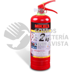 EE-2 EXTINTOR DE EMERGENCIA RECARGABLE DE 2 KILOGRAMOS MIKELS