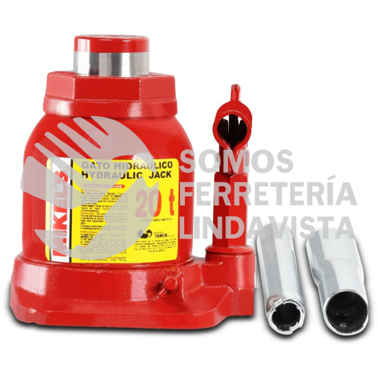 GH-20CH GATO HIDRAULICO DE BOTELLA DE 20 TONELADAS CHAPARRO MIKELS