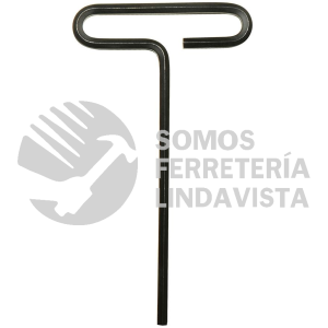 46518 LLAVE HEXAGONAL CORTA TIPO "T", METRICA, 6 MM URREA