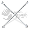 LCT-18 LLAVE CRUZ GALVANIZADA 18" TAMER