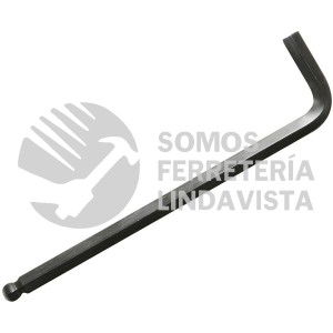 49-1/4BP LLAVE HEXAGONAL TIPO "L" PUNTA DE BOLA, EN PULGADAS, 1/4" URREA