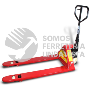 TMK-2.5N PATIN HIDRAULICO TRASPALETA CON RUEDAS DE NYLON SISTEMA SENCILLO 2.5 TONELADAS MIKELS