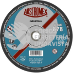 878 DISCO PARA CORTE DE ACERO INOXIDABLE TIPO 41 GRANO 46 (9"X5/64"X7/8") AUSTROMEX