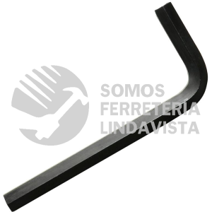 49-4 LLAVE HEXAGONAL CORTA TIPO "L", METRICA, 4 MM URREA