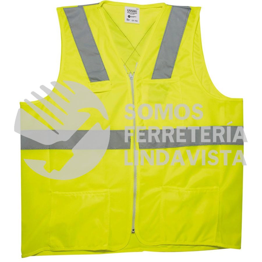 USCH74 CHALECO DE SEGURIDAD DE ALTA VISIBILIDAD AMARILLO EEG URREA