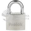 P22S45B CANDADO DE ACERO CORTO 45 MM, LLAVE ESTANDAR PROLOK