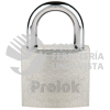 P22S45 CANDADO DE ACERO CORTO 45 MM, LLAVE ESTANDAR, EN CAJA PROLOK
