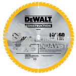 DW3106 DISCO SIERRA 10X5/8"X60 DIENTES DEWALT