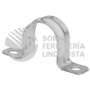 136817-ABRA ABRAZADERA 2" OMEGA ACERO GALVANIZADO NACIONAL