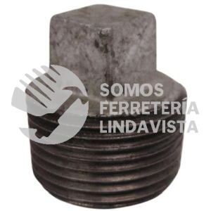 511-805L TAPON CAPA MACHO GALVANIZADO 1" MUELLER