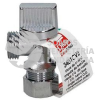 3401CVB VALVULA LLAVE DE CONTROL ANGULAR 13 MM (1/2") DE LATON C/BARRILITO DICA