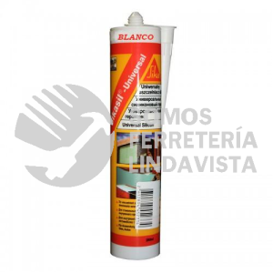 438770 SIKASIL UNIVERSAL BLANCO CARTUCHO 280 ML SIKA CONSTRUCCION