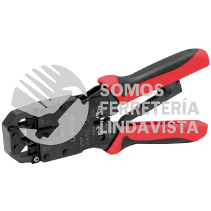 302 PINZA PONCHADORA MODULAR 8.3" PARA CONECTORES RJ22, RJ12/11, RJ45 URREA