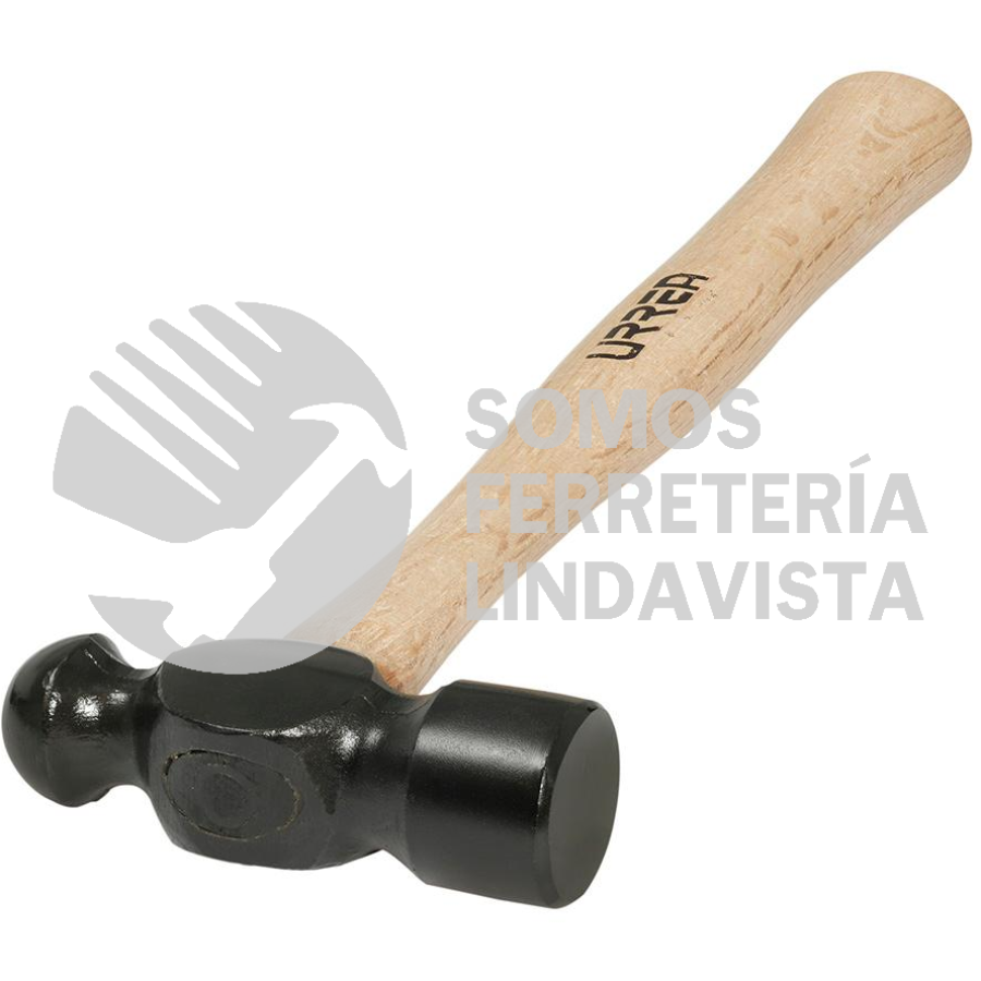 1312PN MARTILLO DE BOLA BLACK CON MANGO DE MADERA DE 14", 12 OZ URREA