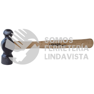 1324PN MARTILLO DE BOLA BLACK CON MANGO DE MADERA DE 16", 24 OZ URREA