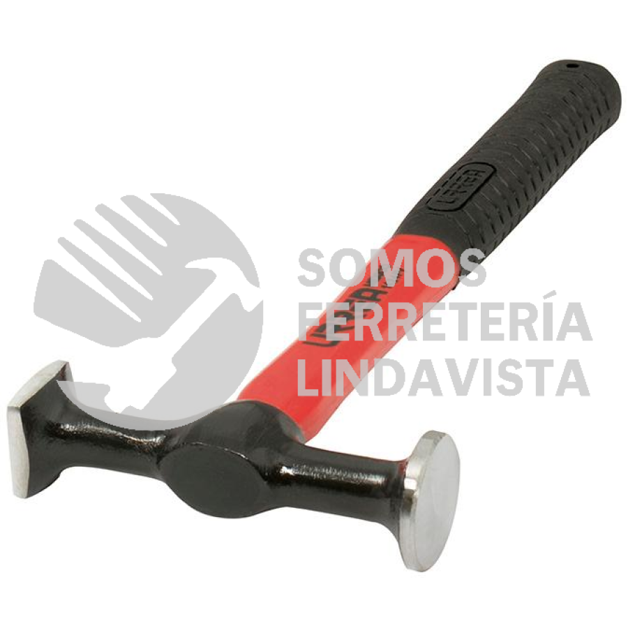 1424FV MARTILLO DE LAMINERO 13" MANGO DE FIBRA DE VIDRIO, PARA ACABADOS LISOS URREA