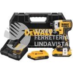 DCF887D2-B3 ATORNILLADOR DE IMPACTO 20V MAX 1/4", 3 VELOCIDADES DEWALT