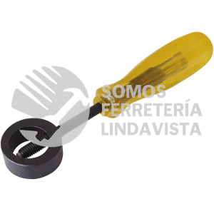 2108 PORTA CINCEL REDONDO CON MANGO ERGONOMICO DE PLASTICO 8-1/2" URREA