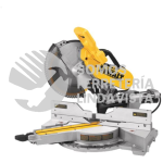 DWS780 SIERRA INGLETEADORA COMPUESTA DESLIZANTE DOBLE BISEL 12" 1675W DEWALT