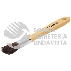 12465 BRT-1/2C BROCHA PELO DE CAMELLO DE 1/2" CON MANGO DE MADERA TRUPER