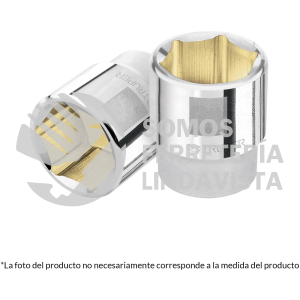 13831 D-3446-H DADO DE 1-7/16" 6 PUNTAS CUADRO 3/4" TRUPER