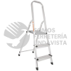 16764 ESTU-3A ESCALERA TUBULAR PLEGABLE 3 PELDAÑOS ALUMINIO TRUPER