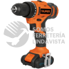 18153 TALI-12A2 TALADRO INALAMBRICO 3/8" 12 V TRUPER