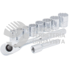 JBUA02M JUEGO DE DADOS Y ACCESORIOS CUADRO DE 3/8" METRICO, 10 PIEZAS URREA