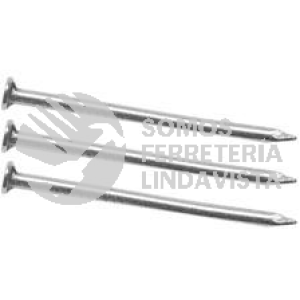 10036 CLAVO ACERO PARA MADERA CON CABEZA DE 4" LARGO POR KILO NACIONAL