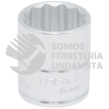 5232 DADO CUADRO DE 3/8", 12 PUNTAS, EN PULGADAS, 1" URREA