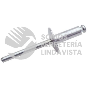 AS54 REMACHE DE ALUMINIO 5/32X1/4 (4MMX6MM) TOLEDO