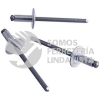 AD66BSLF REMACHE ALUMINIO ABIERTO ALA ANCHA 3/16" (4 76 MM) 3/8" (9 52MM) POP