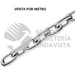 44273 CAGA-3/8 CADENA GALVANIZADA DE 3/8" METRO FIERO