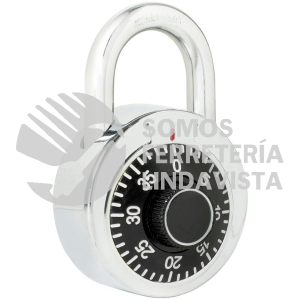 L26S50NGB CANDADO DE COMBINACION DE DISCO, NEGRO, 50 MM LOCK