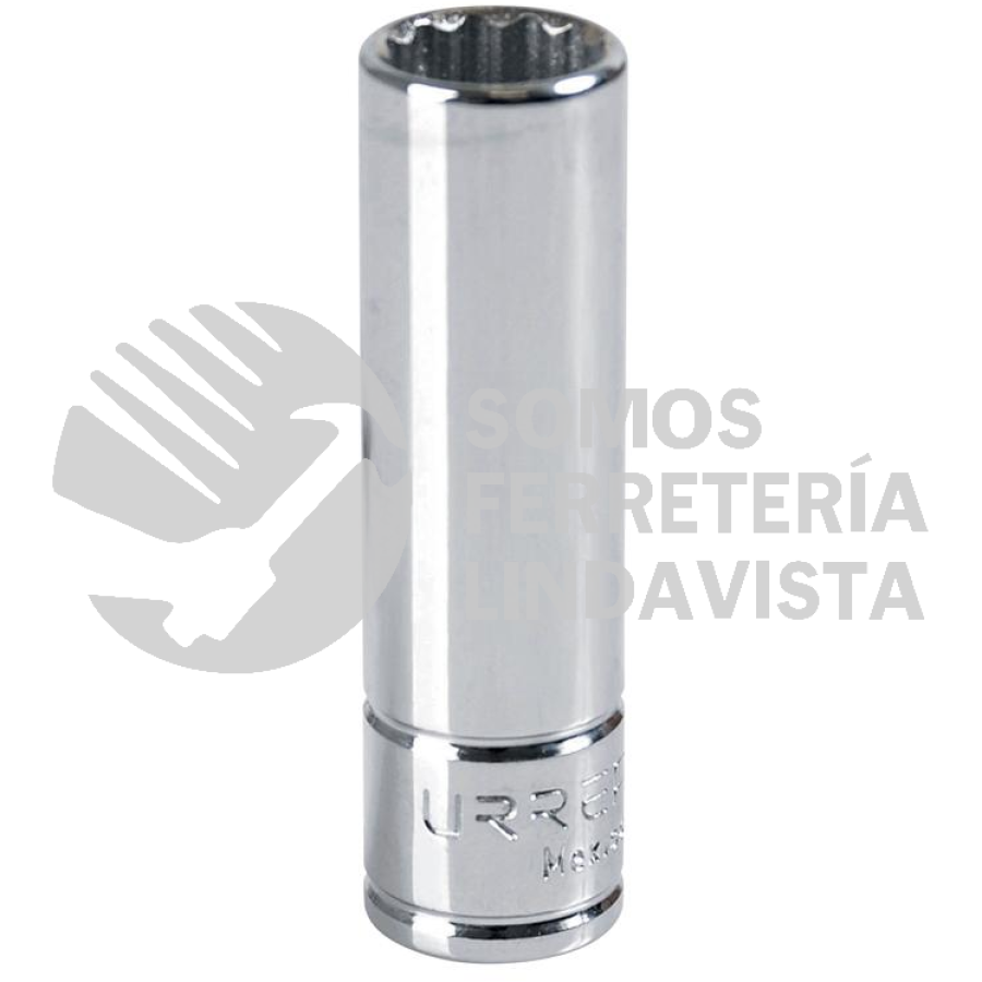 5024 DADO LARGO CUADRO DE 3/8", 12 PUNTAS, EN PULGADAS, 3/4" URREA