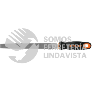 15311 LPB-8T LIMA PLANA BASTARDA 8" CON MANGO DOBLE INYECCION TRUPER