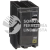 QO220 INTERRUPTOR TERMOMAGNETICO ENCHUFABLE DE 2 POLOS 20AMP SQUARE D
