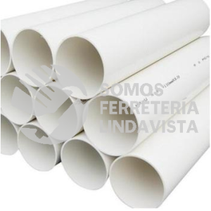 TRAMO TUBO DE PVC 3" X 6 MTS P/SANITARIO NACIONAL